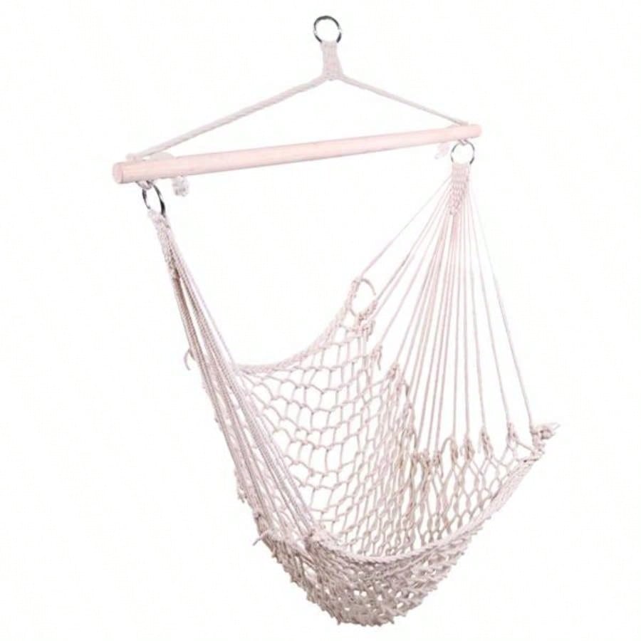 2pcs Hanging Rope/Sky Chair Swing beige