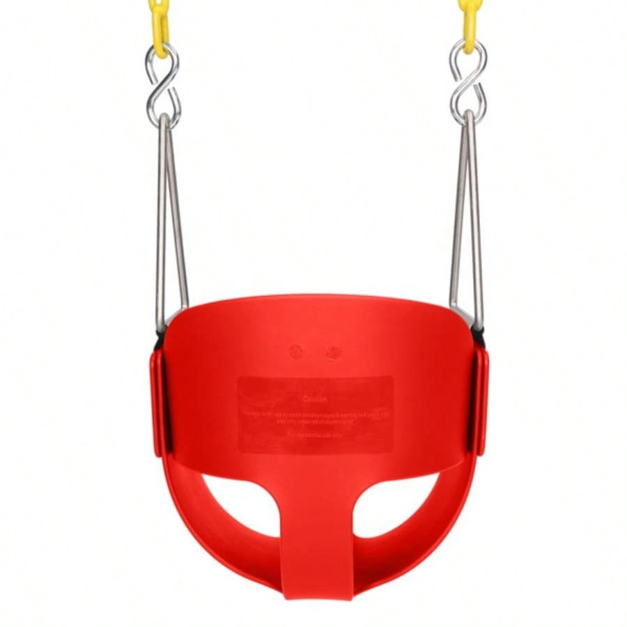 Swing Set Stuff Highback Full Bucket Swing Red