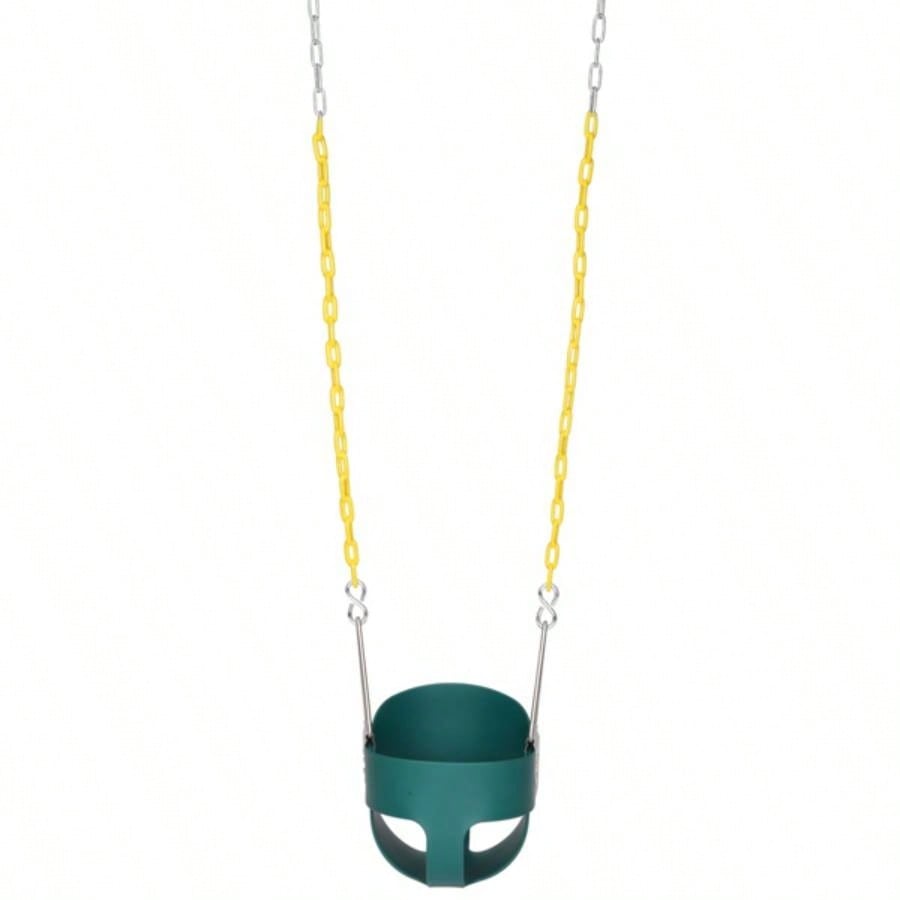 Swing Set Stuff Highback Full Bucket Swing Green