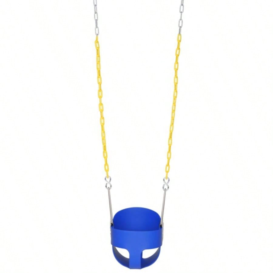 Swing Set Stuff Highback Full Bucket Swing Blue