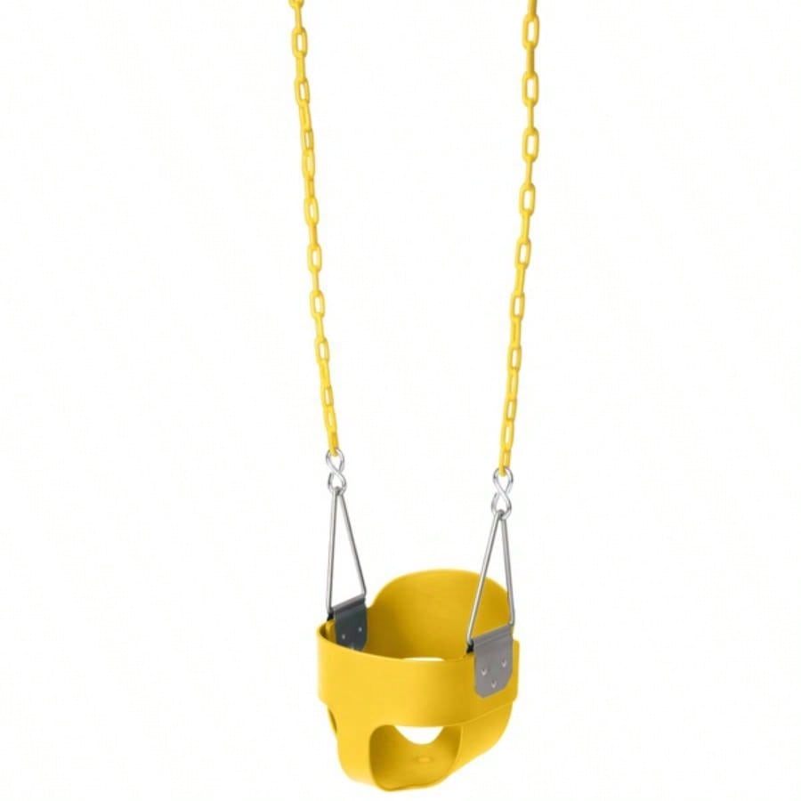 Swing Set Stuff Highback Full Bucket Swing Yellow