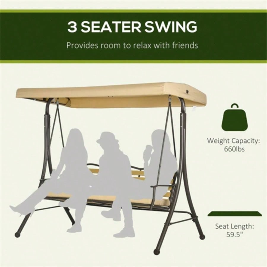 3 - Outdoor Porch Swing