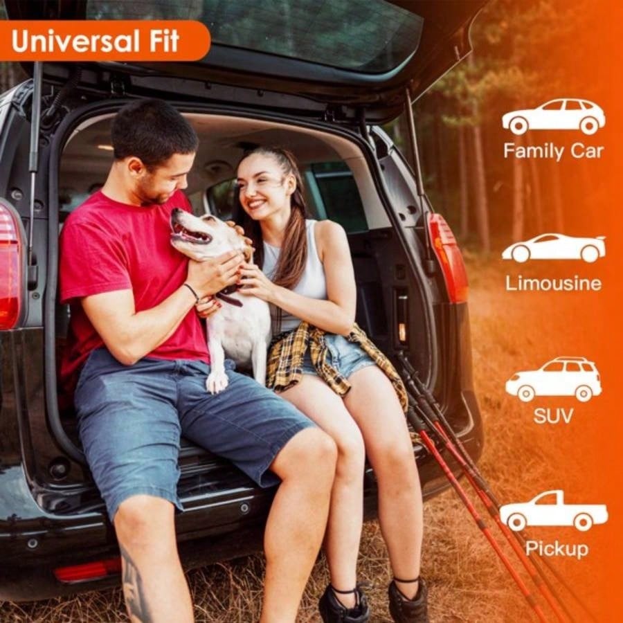 Dog Car Cover, Back Extender Dogs, Dog Hammock Car Backseat, Non Inflatable Dog Cover Back, Hard Bottom Back Protector, Trucs SUVs