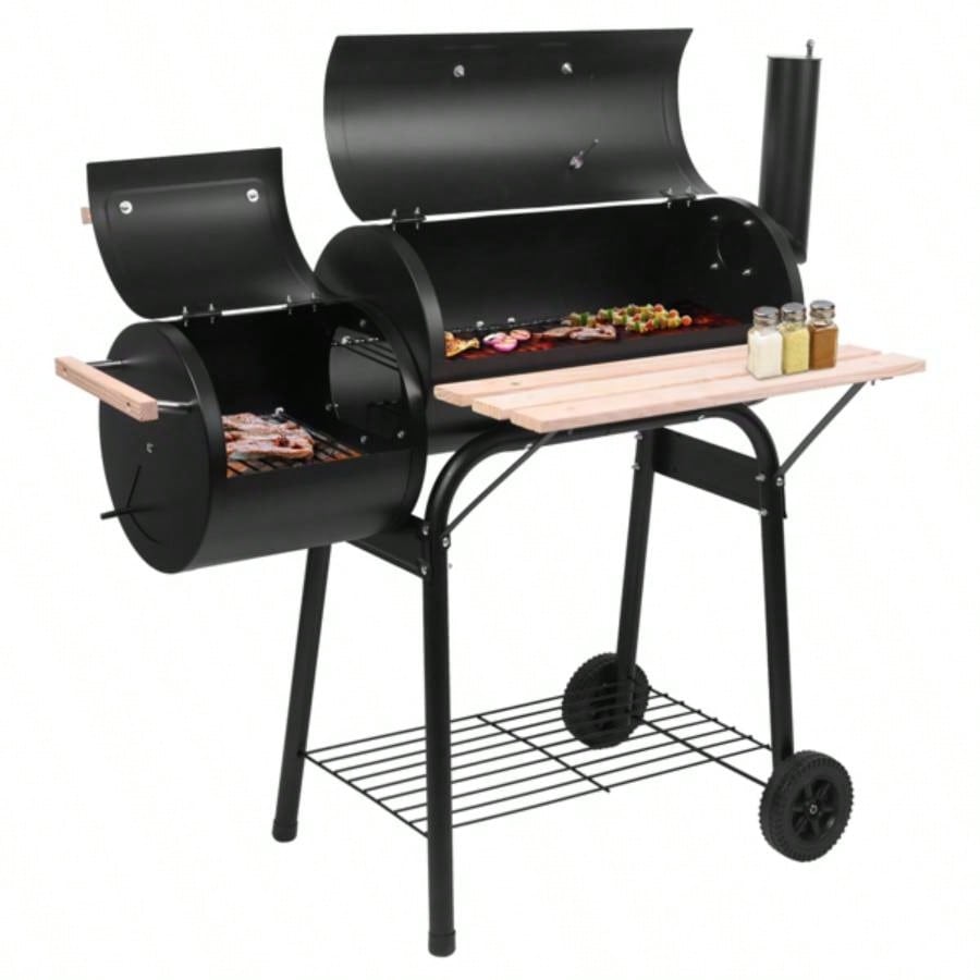 Zokop Oil Drum Charcoal Furnace High Temperature Spray Paint 500 - 600 Degrees Diameter 15cm Plastic Wheel