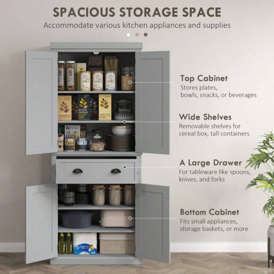 Kitchen Storage CabinetNot Supported non - defective remorse returns