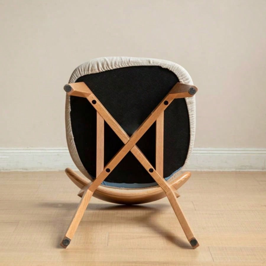 Set of 4 pcs Dining Chair Wooden FAS Grade Oak Natural Wood Made in North America Dirt - Wood Chair Solid Chair Table Chair Wooden Living Room Chair Simple And Natural 47.5 * 55.5 * 78cm