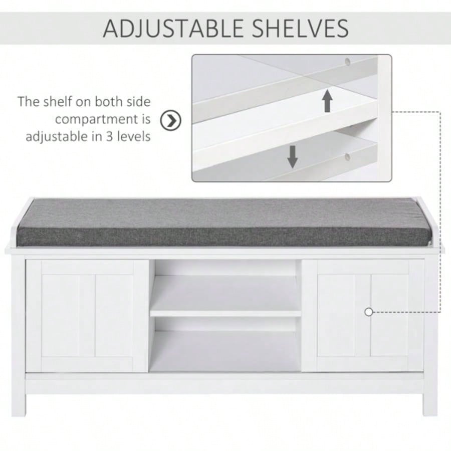 Shoe with Storage Cabinets Brown Prohibited by
