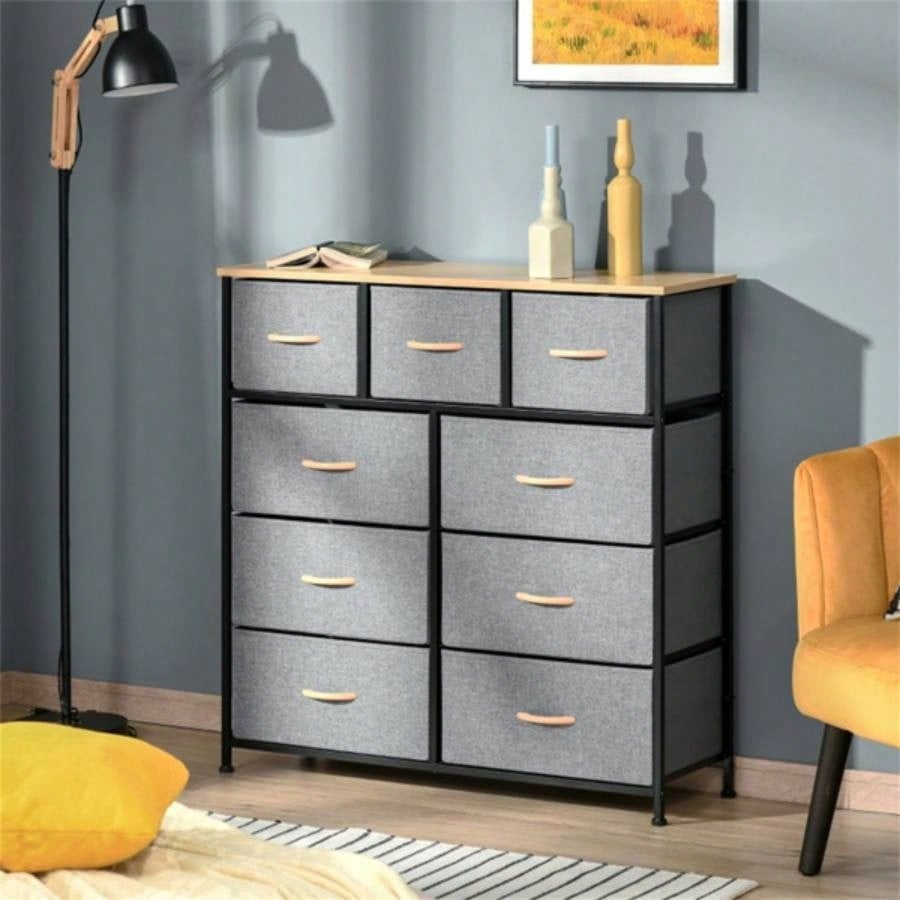 Kitchen Storage Cabinet/Fabric Cabinet - Light Prohibited by