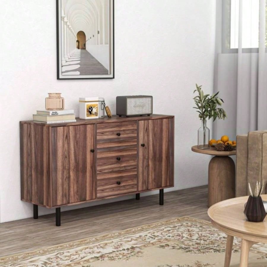 Storage Cabinet - Rustic Brown Prohibited by