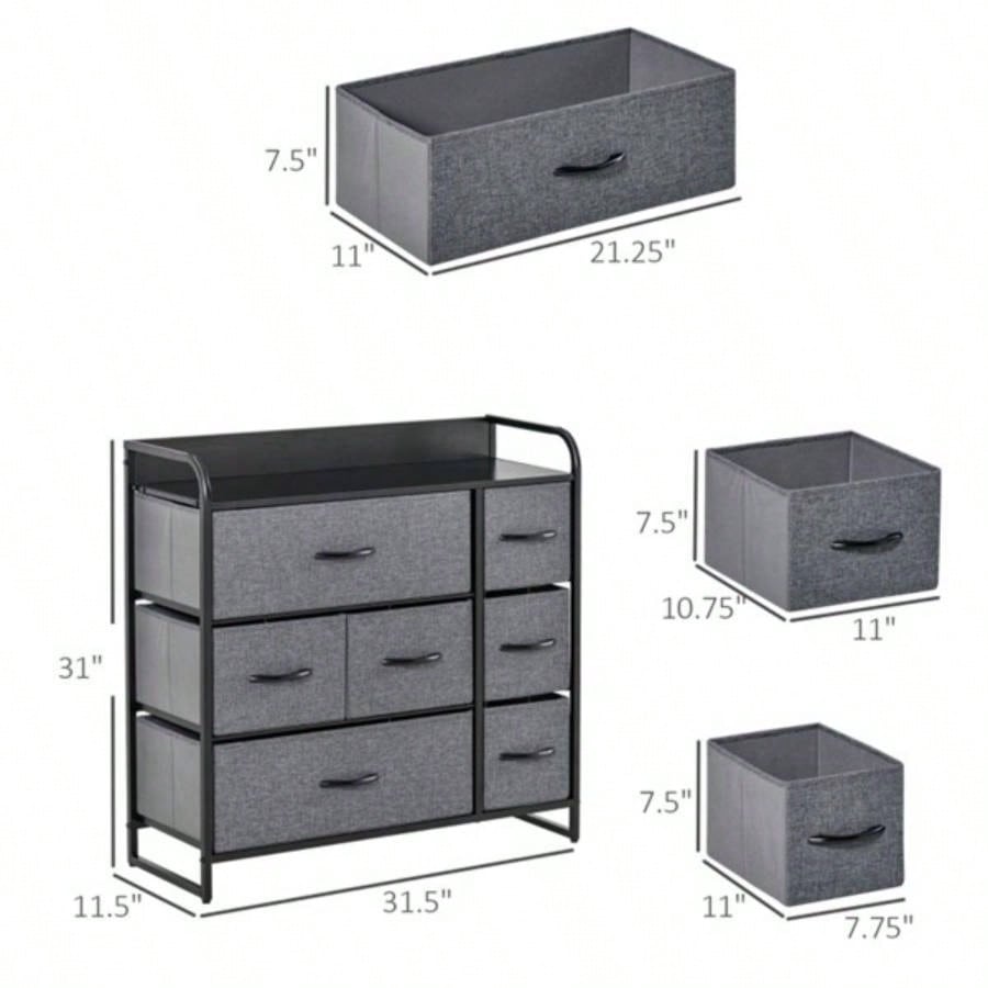 Kitchen Storage Cabinet/Fabric Cabinet Prohibited by
