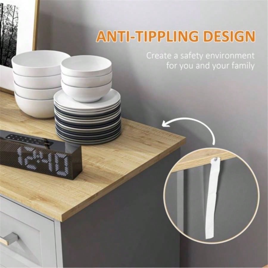 Kitchen Cabinet - Gray