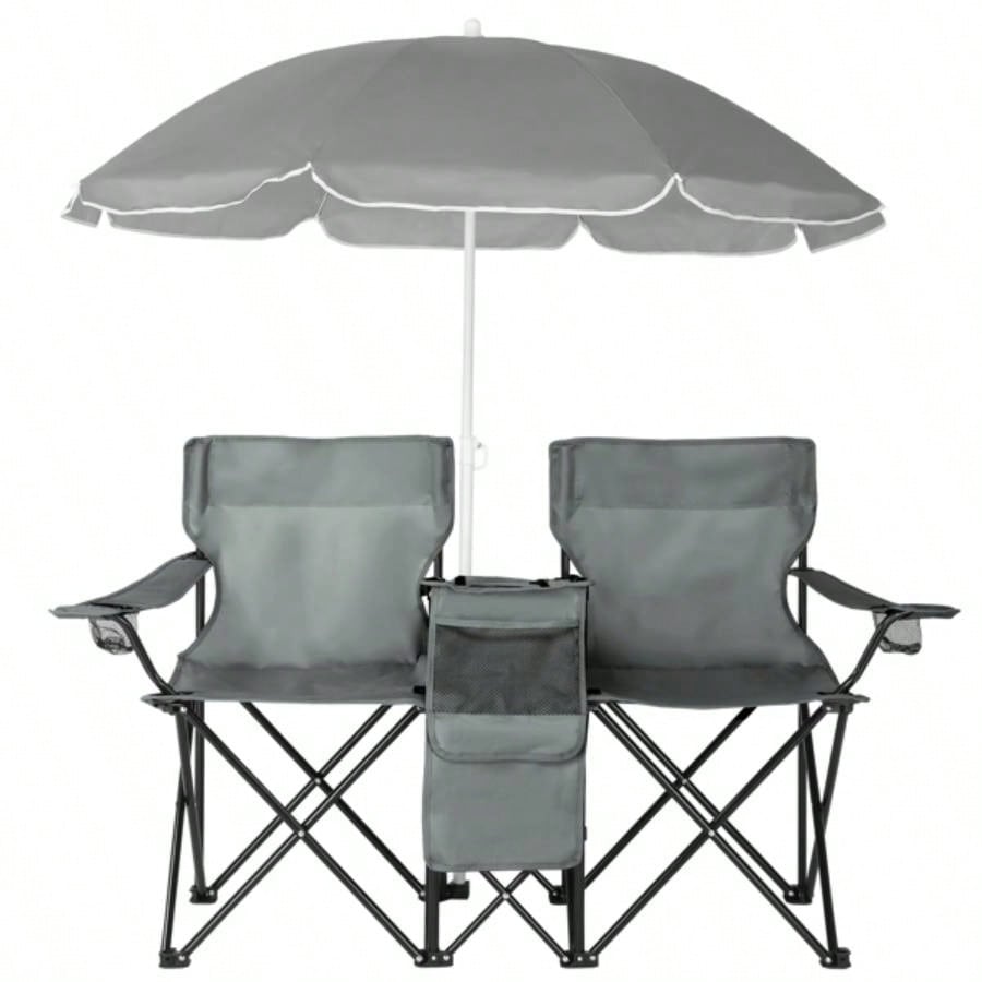 Portable Outdoor 2 - Folding Chair with Removable