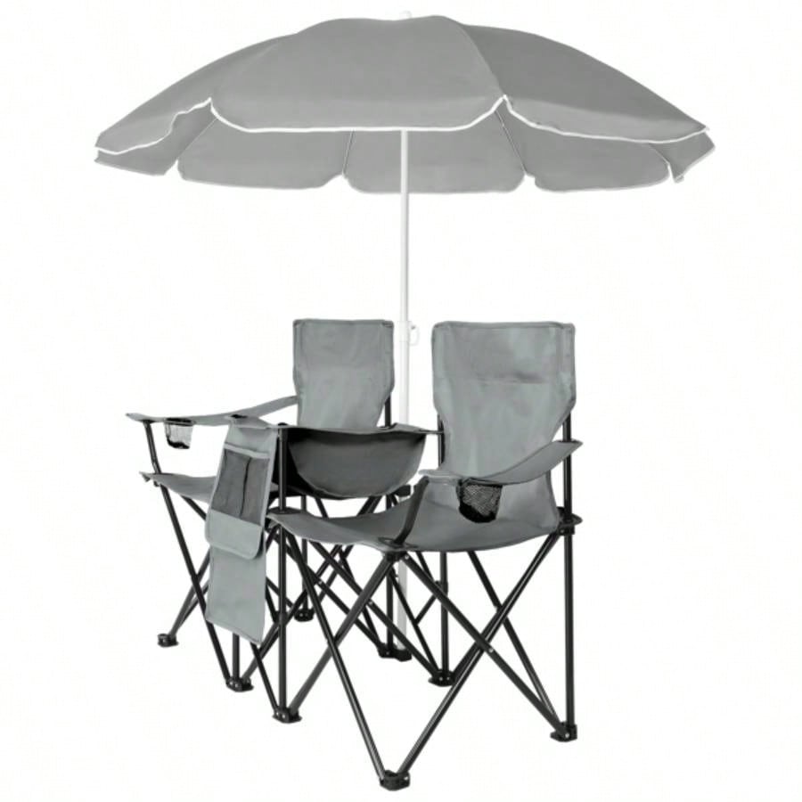 Portable Outdoor 2 - Folding Chair with Removable