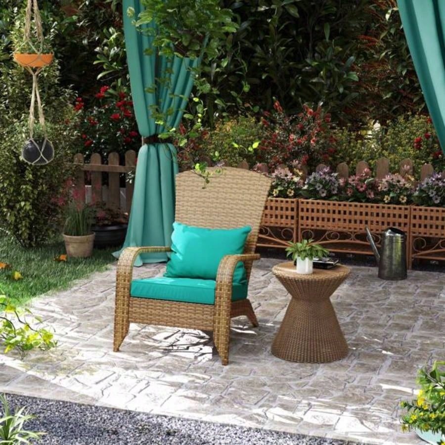 Outdoor Rattan Fire Pit Chairs