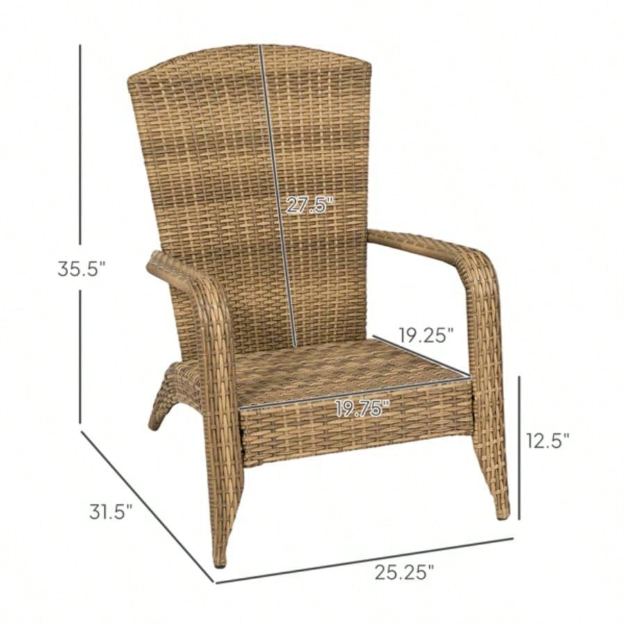 Outdoor Rattan Fire Pit Chairs