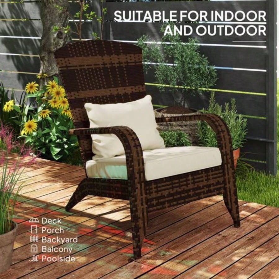 Outdoor Rattan Fire Pit Chairs