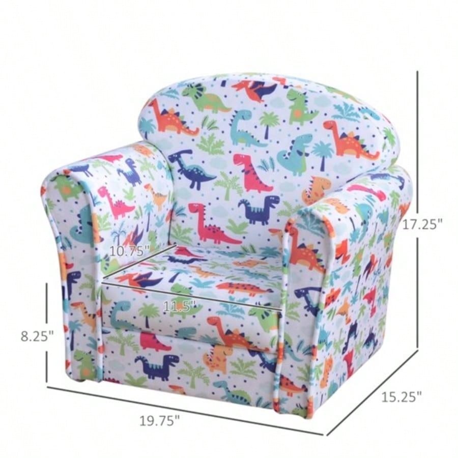 Kid39; s Sofa Armchair with Design and Thick Padding Prohibited by