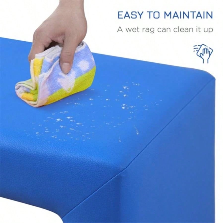 2 - in - 1 Multifunctional Kids Sofa - Blue Prohibited by