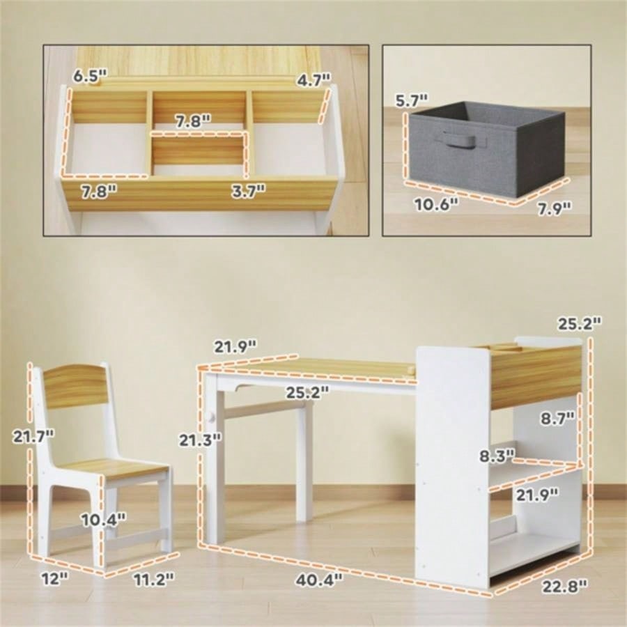 Kids Desk and Chair Set