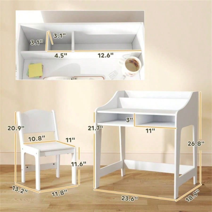 Kids Desk and Chair Set