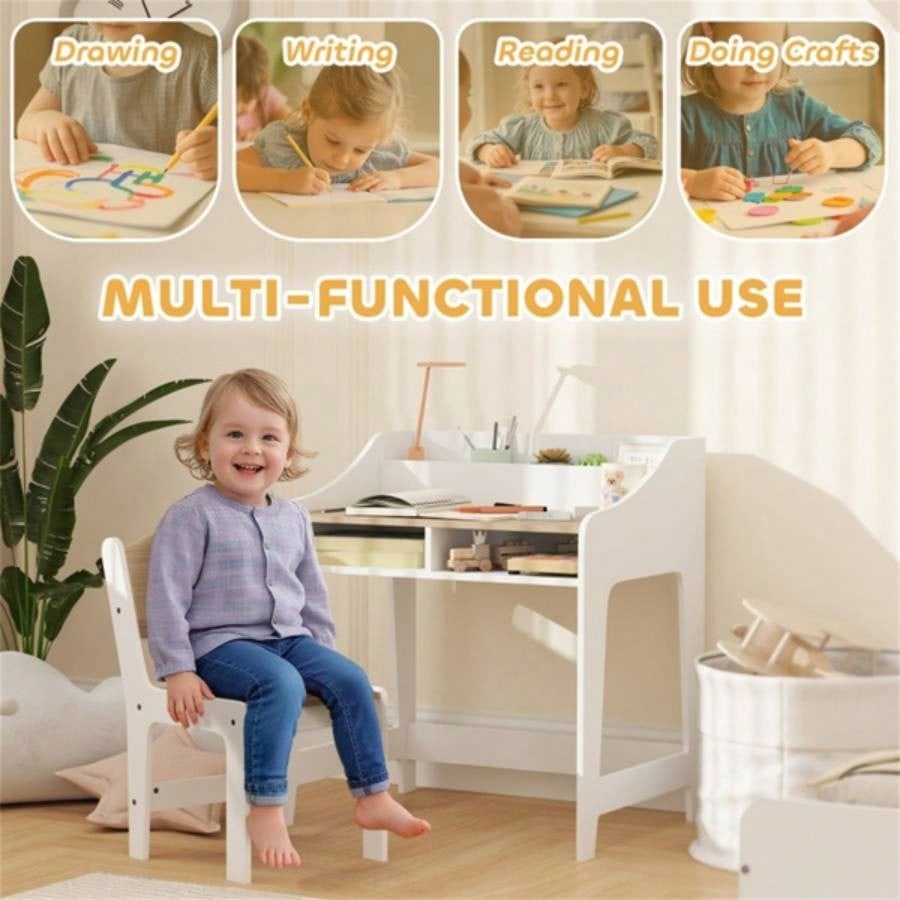 Kids Desk and Chair Set
