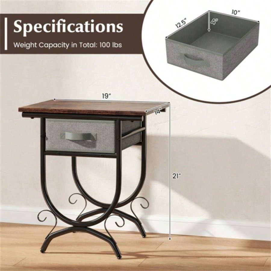 Side table/coffee table/bedside table