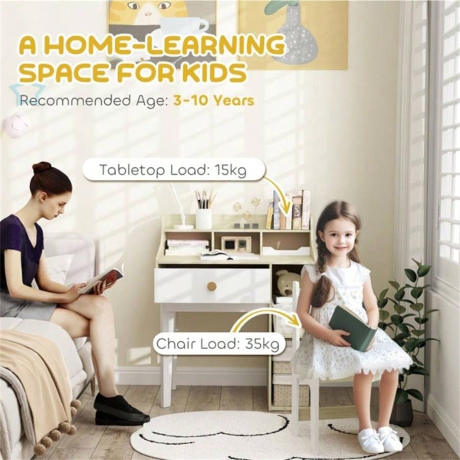 Kids Desk and Chair Set
