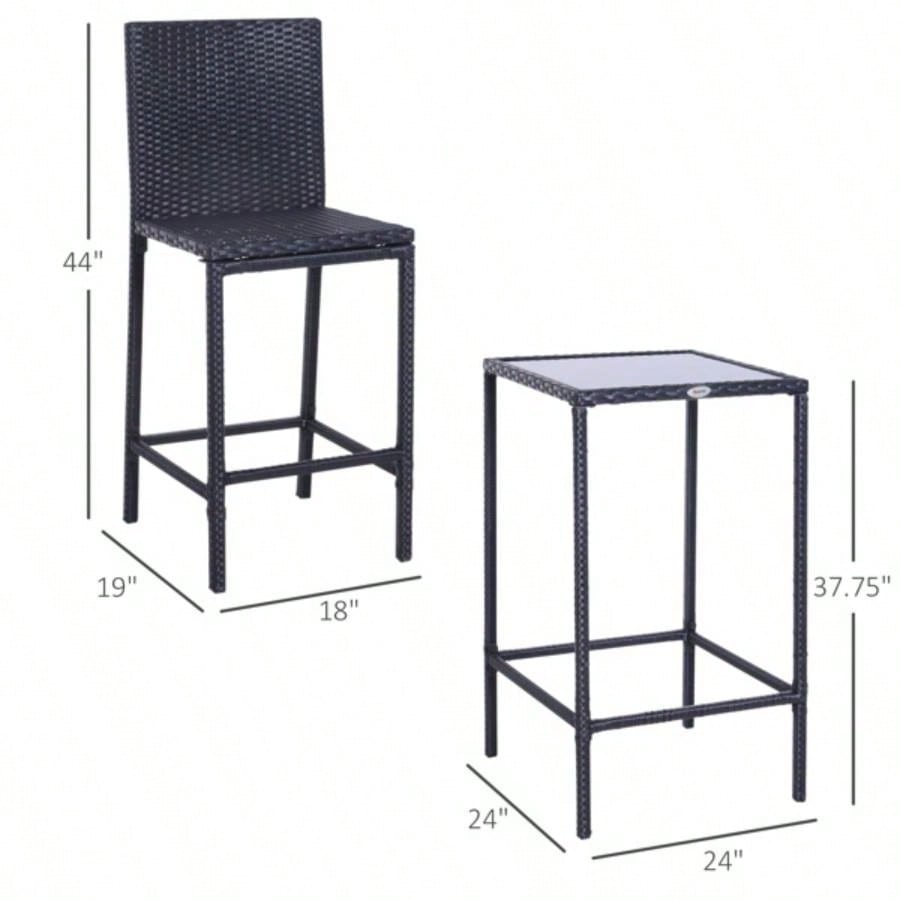 Tavern table and chair set