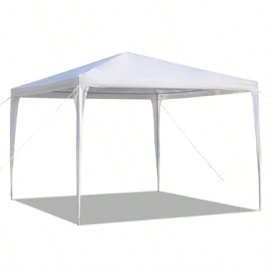 3x Waterproof Tent with Tubes White