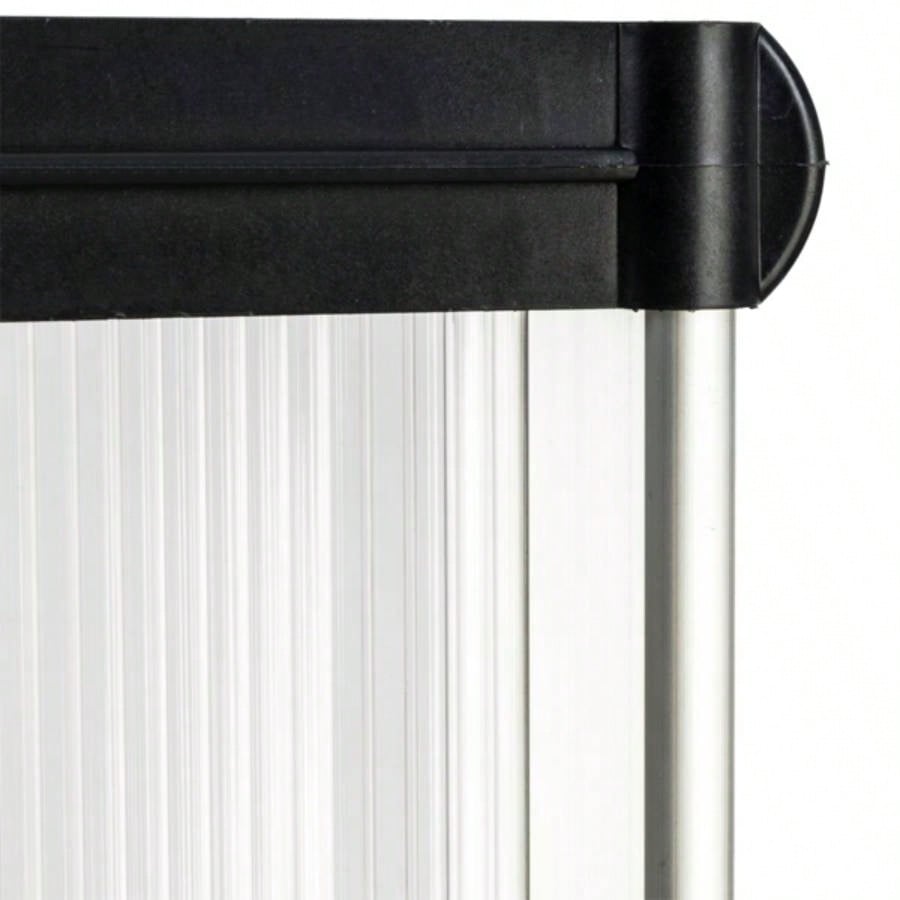 HT -x 96cm Household Application Door Window Rain Cover Eaves Black Holder