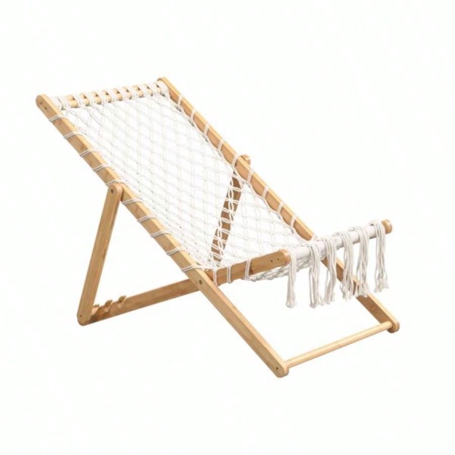 Set of 2 Weaving Chair, with Handwoven Rope Patio, Living Room, Garden, Balcony