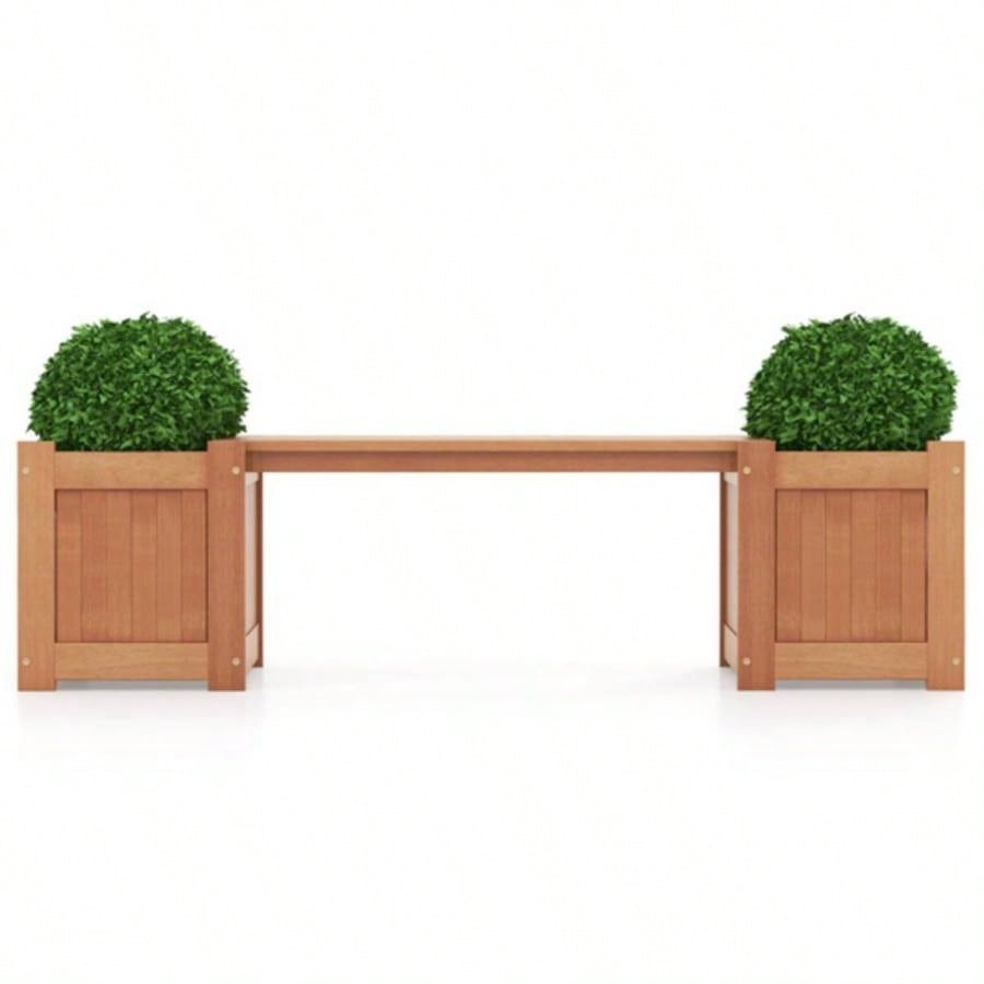 Wooden with planter box