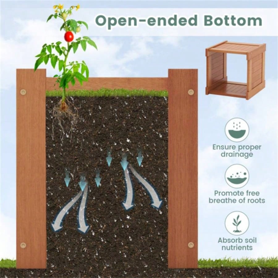 Wooden with planter box