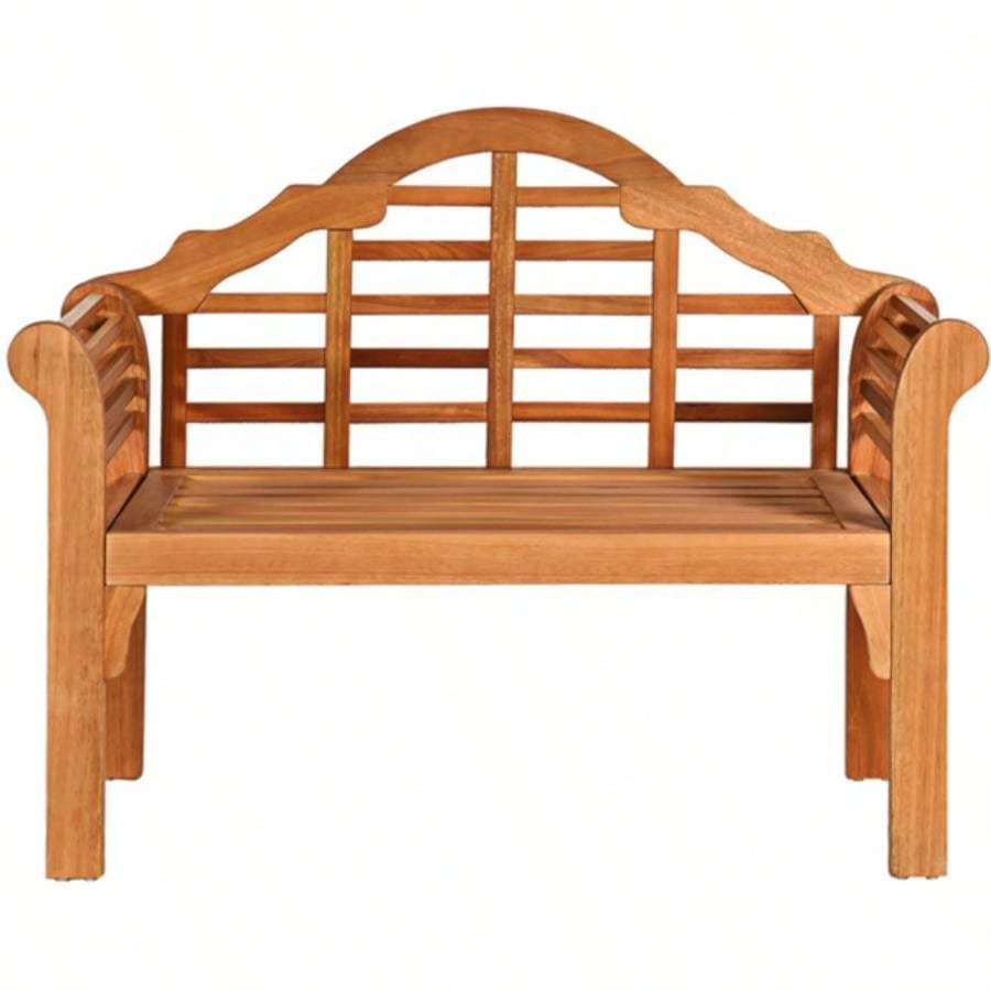 Wooden garden benches can be folded garden patio furniture