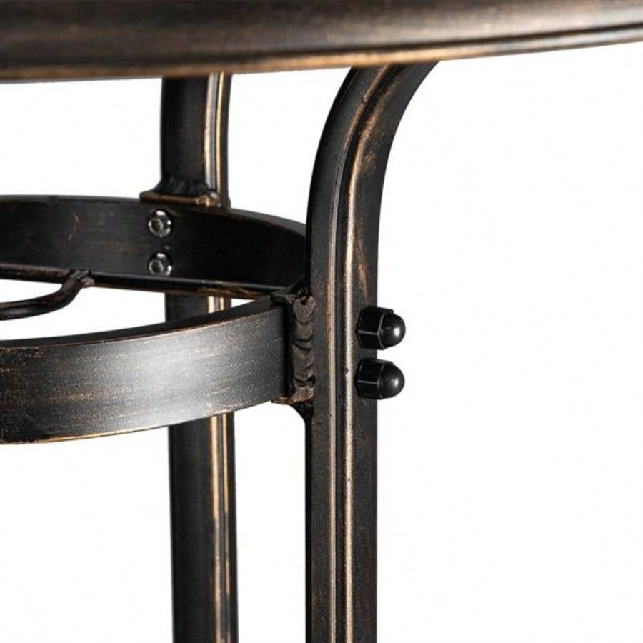 32*32*29 Outdoor Cast Aluminum Round Dining Table