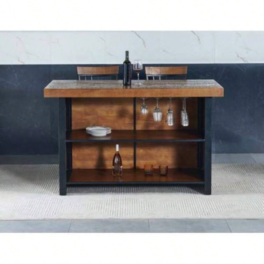 Tyler - Table And Base - Light Brown