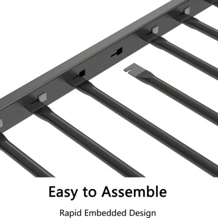 Adam Sturdy Twin over Twin Bunk Bed Metal Black and Adult, Low Profile Twin over twin bunk bed with Ladder and Guardrails, Easy Climbing, Beds Bedroom, Same as B083124170