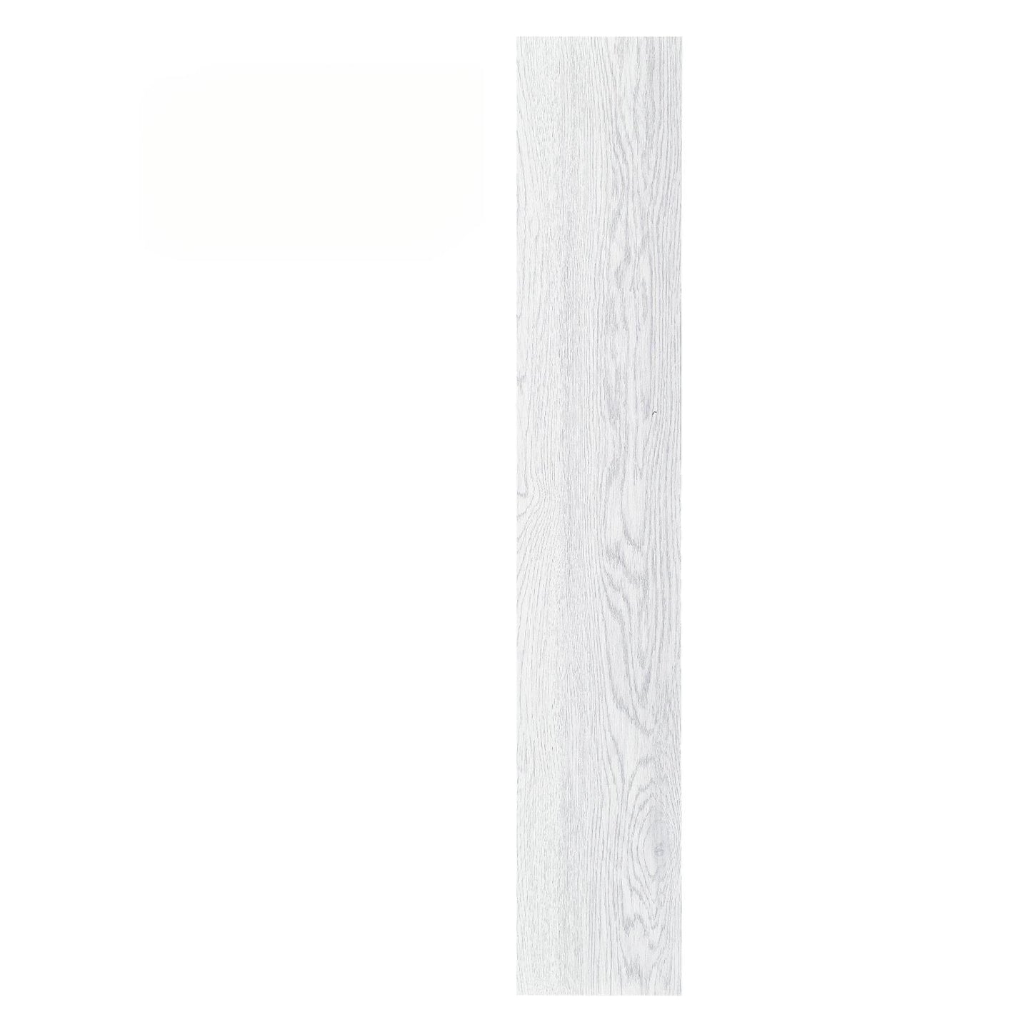 Self Adhesive Vinyl Floor Tiles 36 x 6 inch, 36 Tiles 2.5mm Thick Peel & Stick, Light Gray Wood Grain DIY Flooring for Kitchen, Dining Room, Bedrooms & Bathrooms, Easy for Home Decor