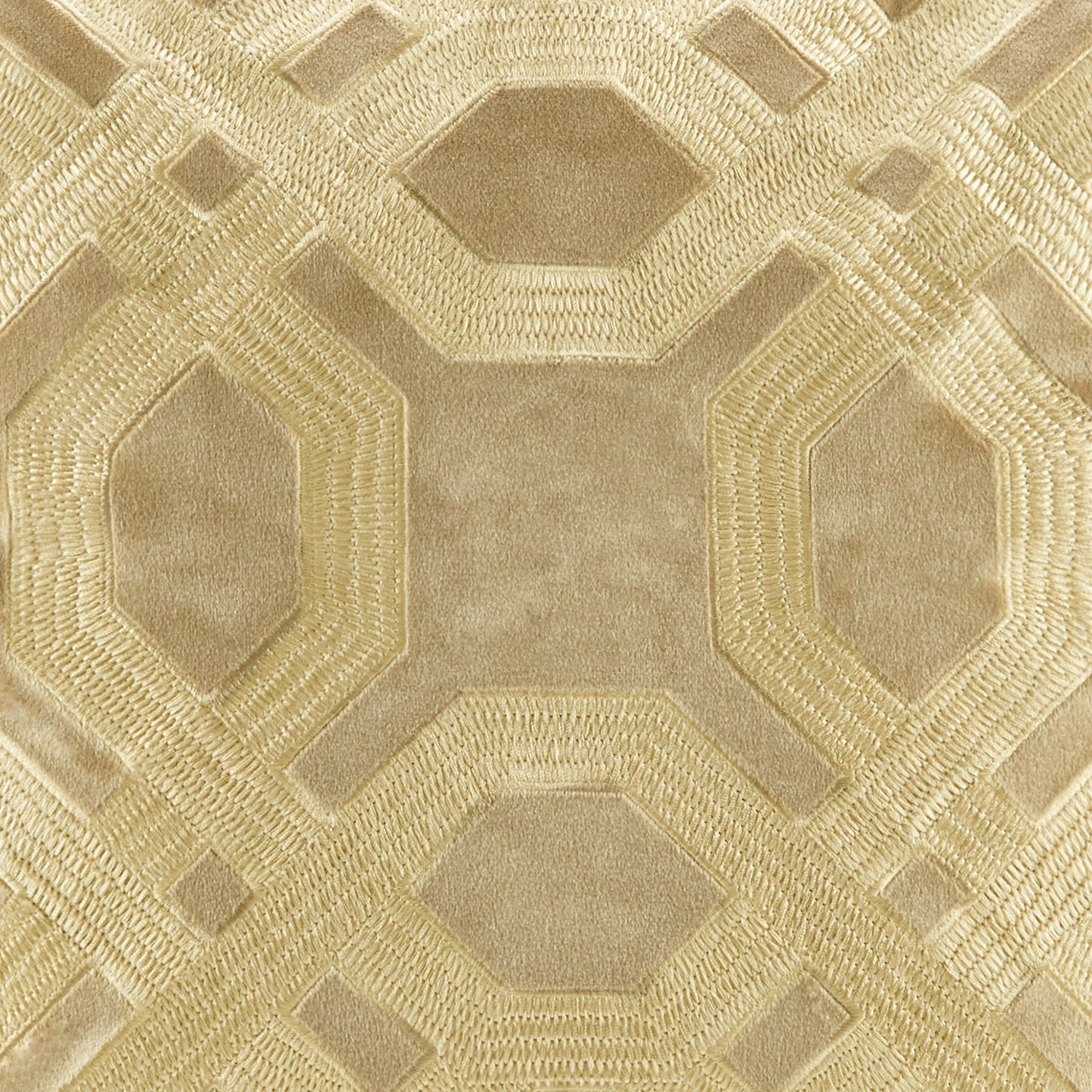 18x18" Gold Cotton Decorative Pillow Set
