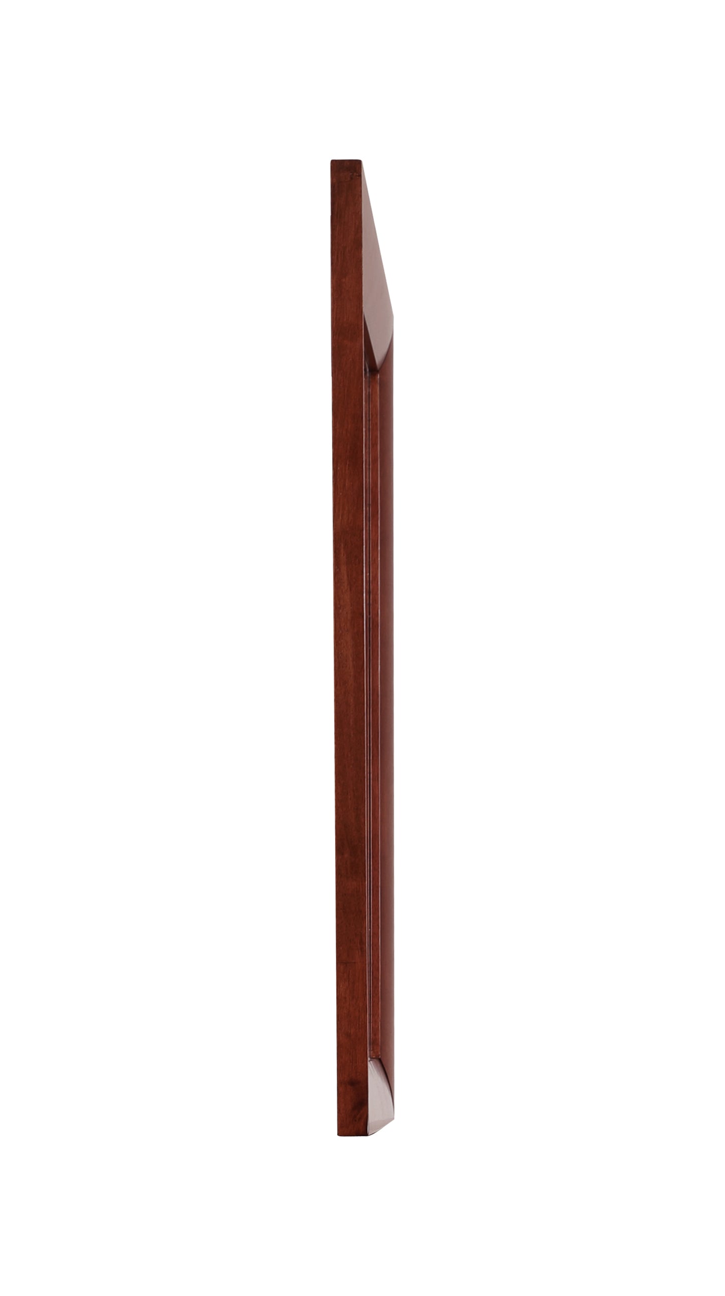 Cherry Finish Vanity Mirror - 35" x 1"