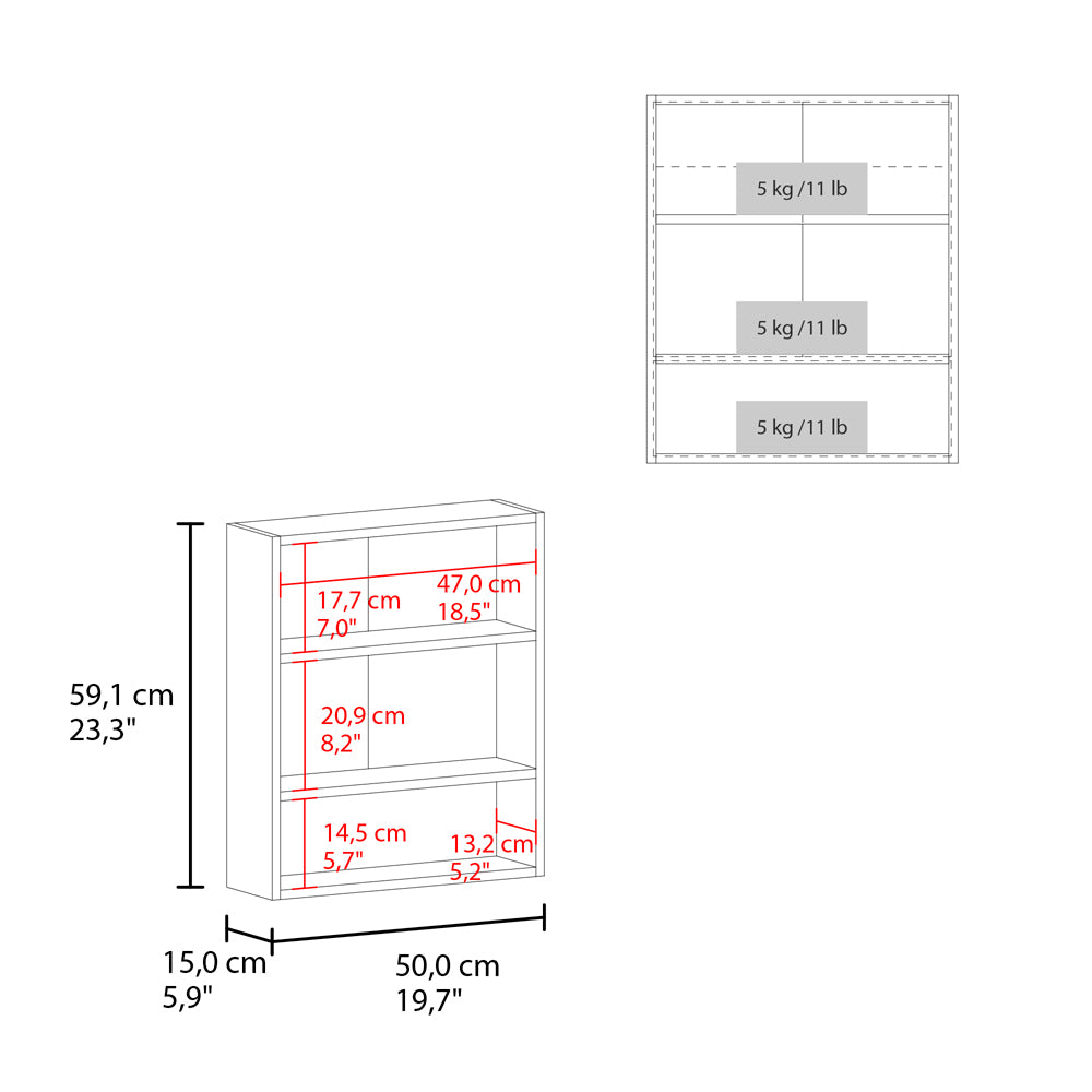 White Bathroom Storage Cabinet with Mirrored Doors