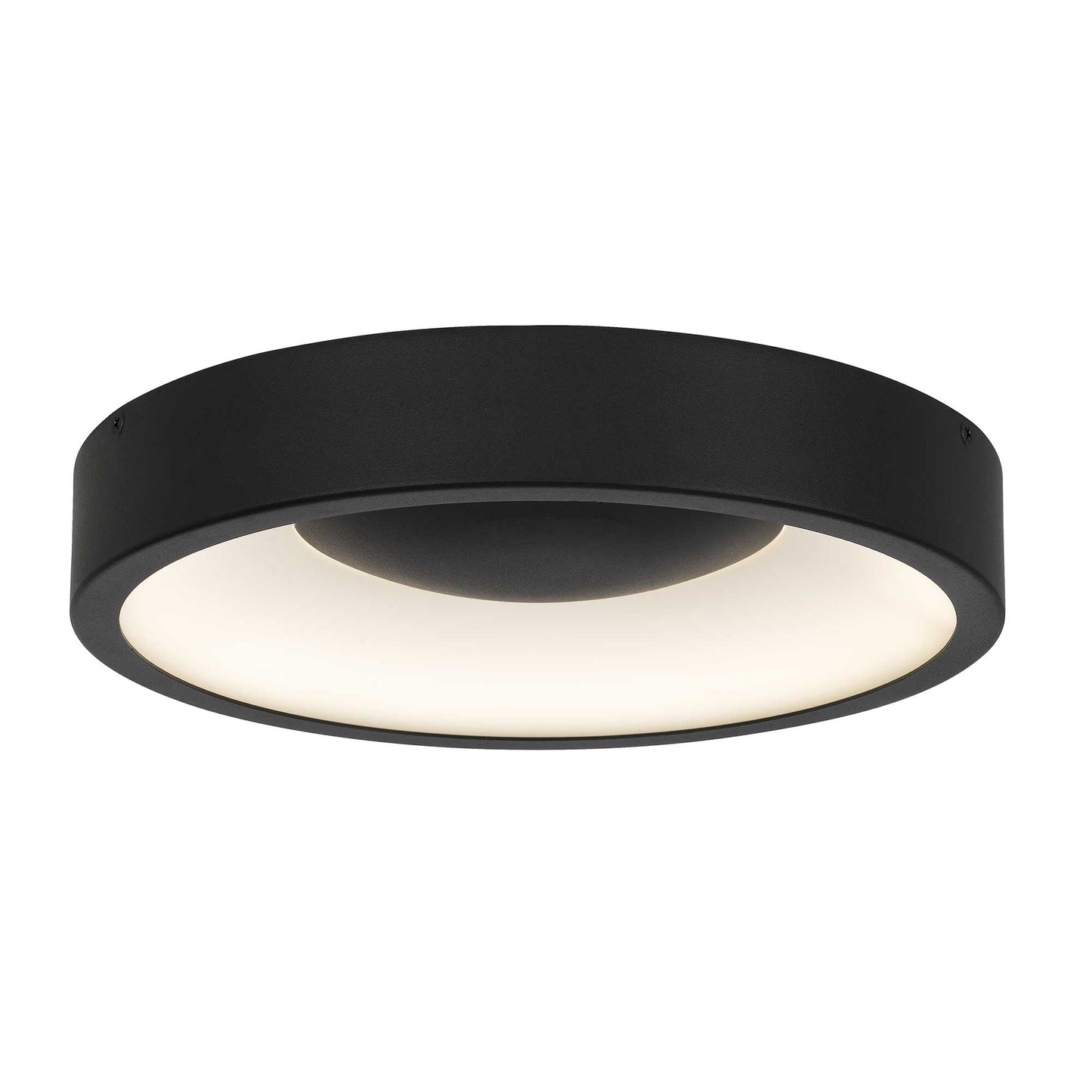 11 inch Black LED Flush Mount