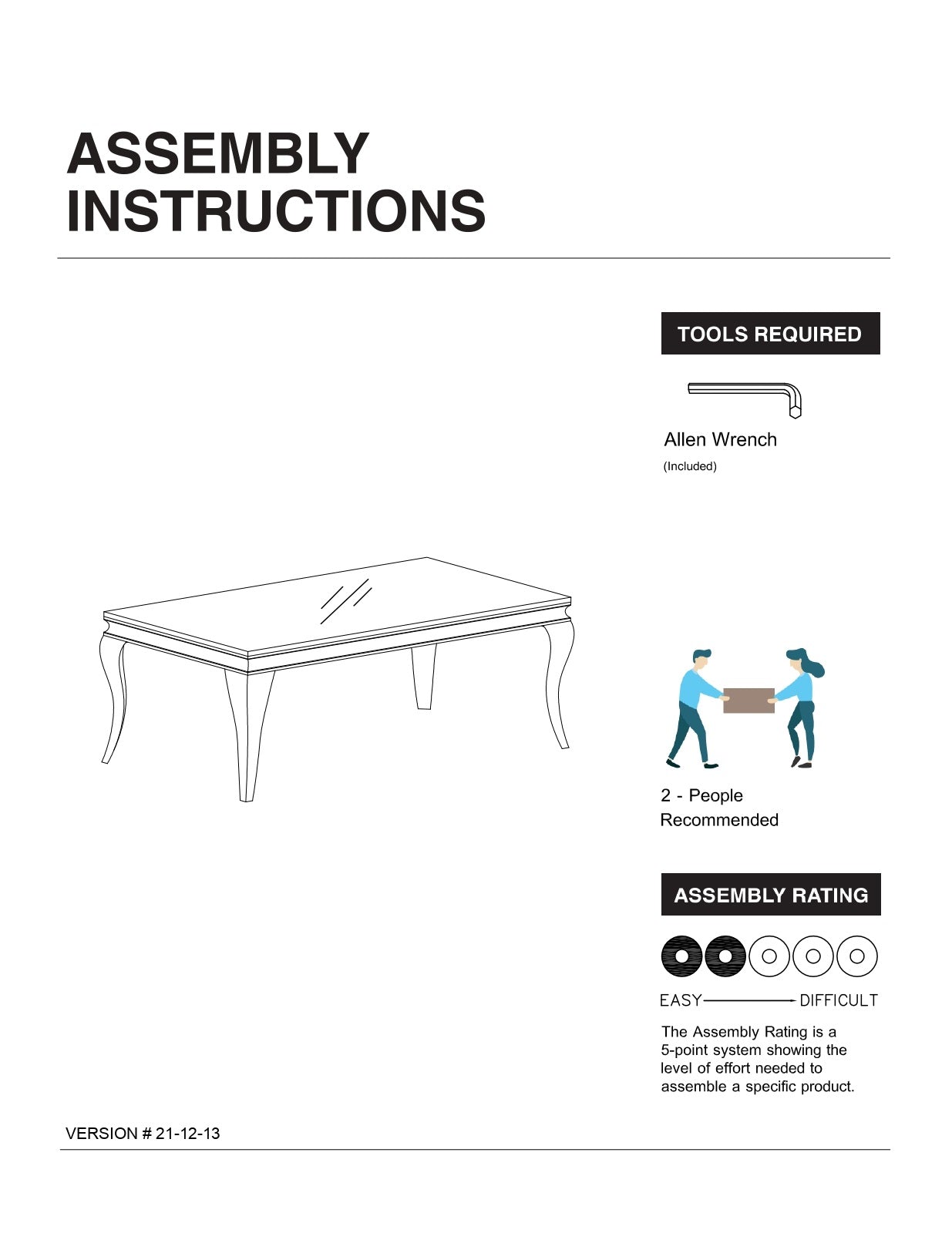 Contemporary White Glass Coffee Table - Silver Stainless Steel Legs