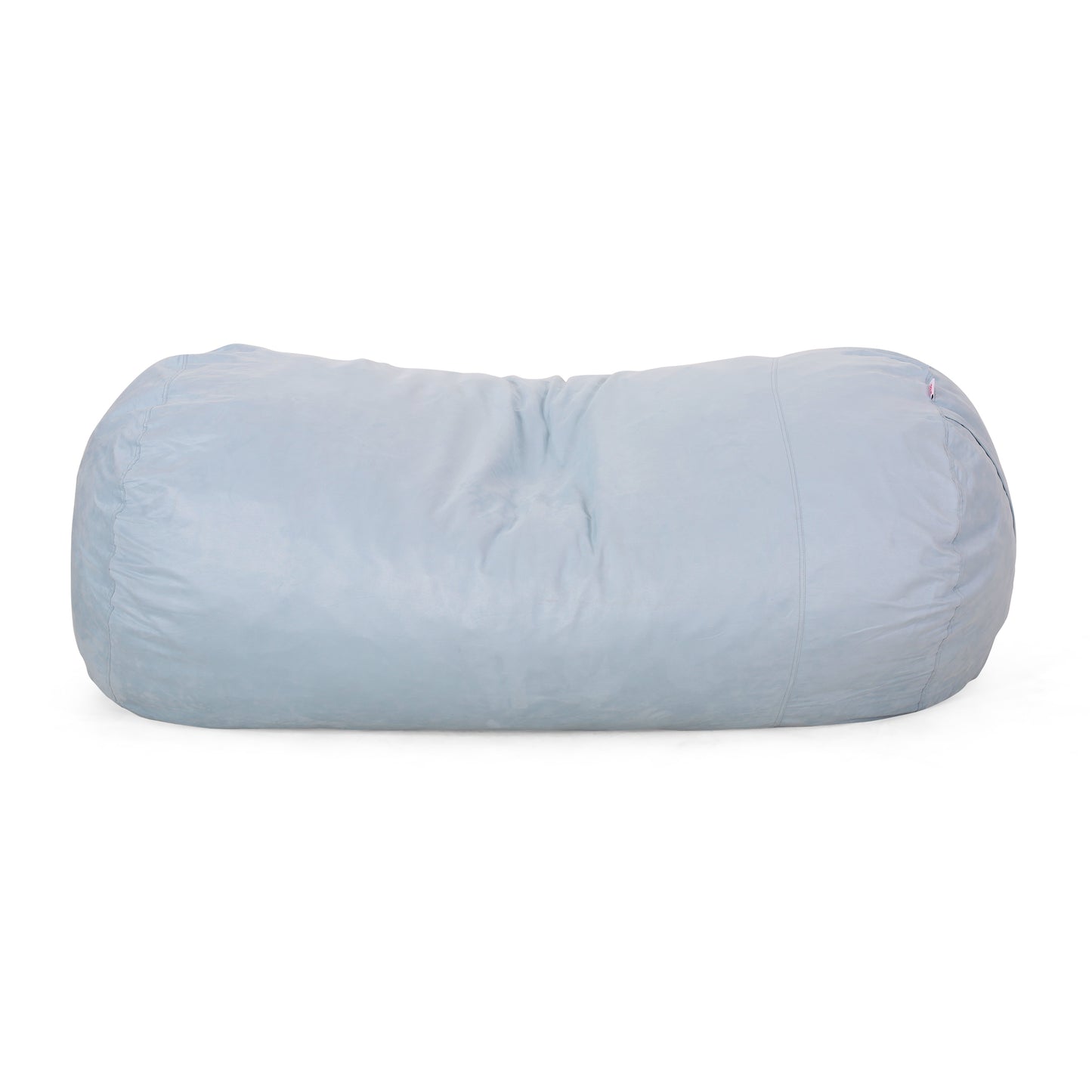 Aruba 8 Foot Microfiber Cylindrical Bean, Bag, Seafoam