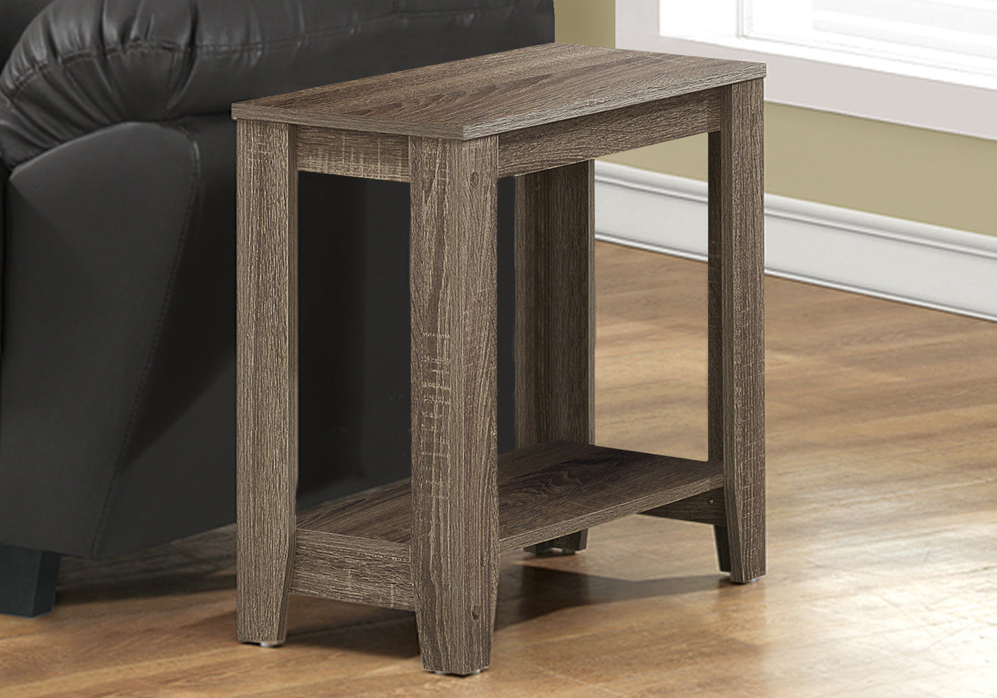 Taupe Accent Table - 23.75 Inch Side Table