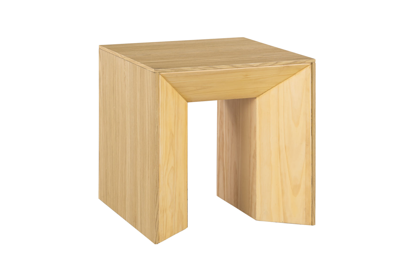 Harold Natural Oak Finish End Table