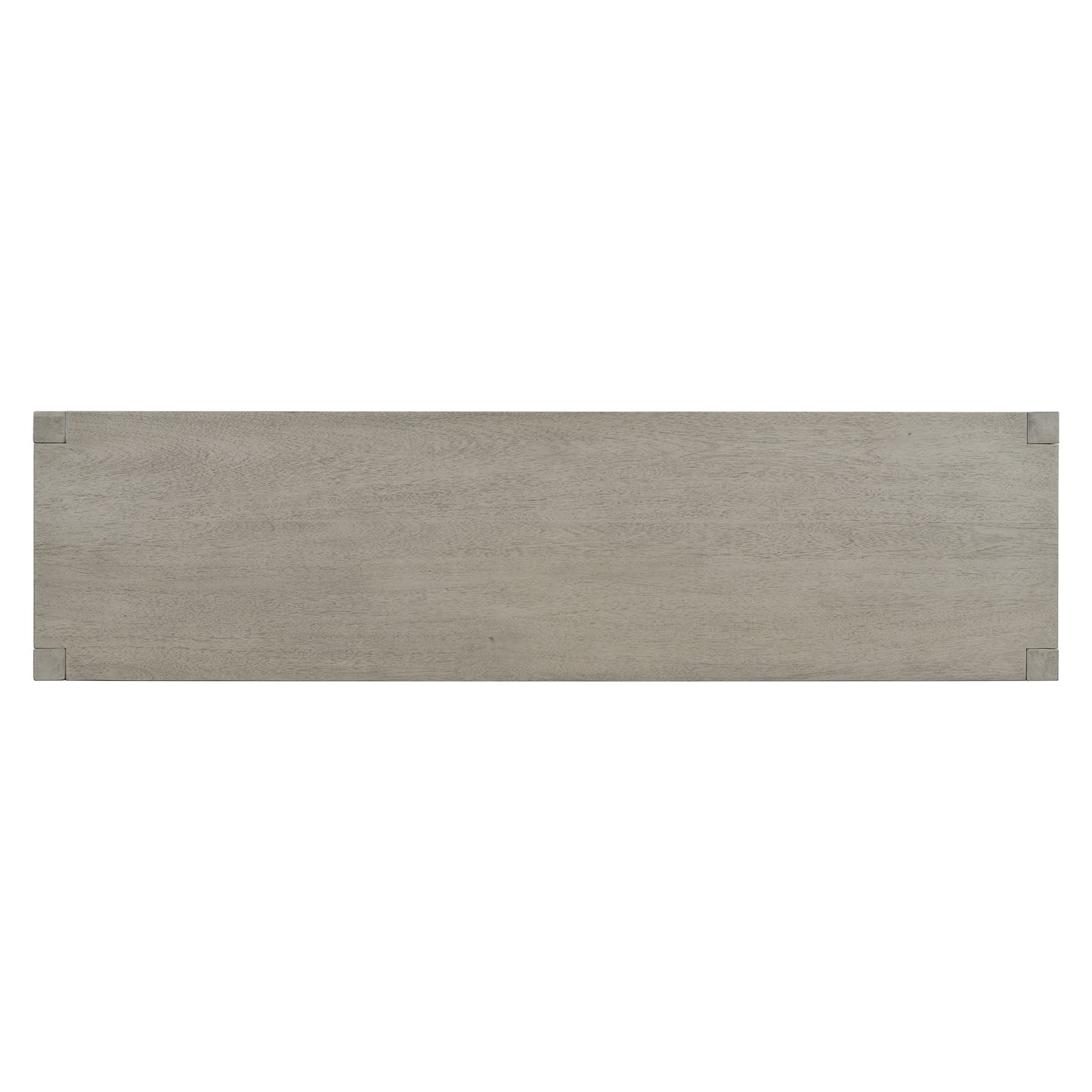 60 Inch Grey Acacia Console Table with Drawers