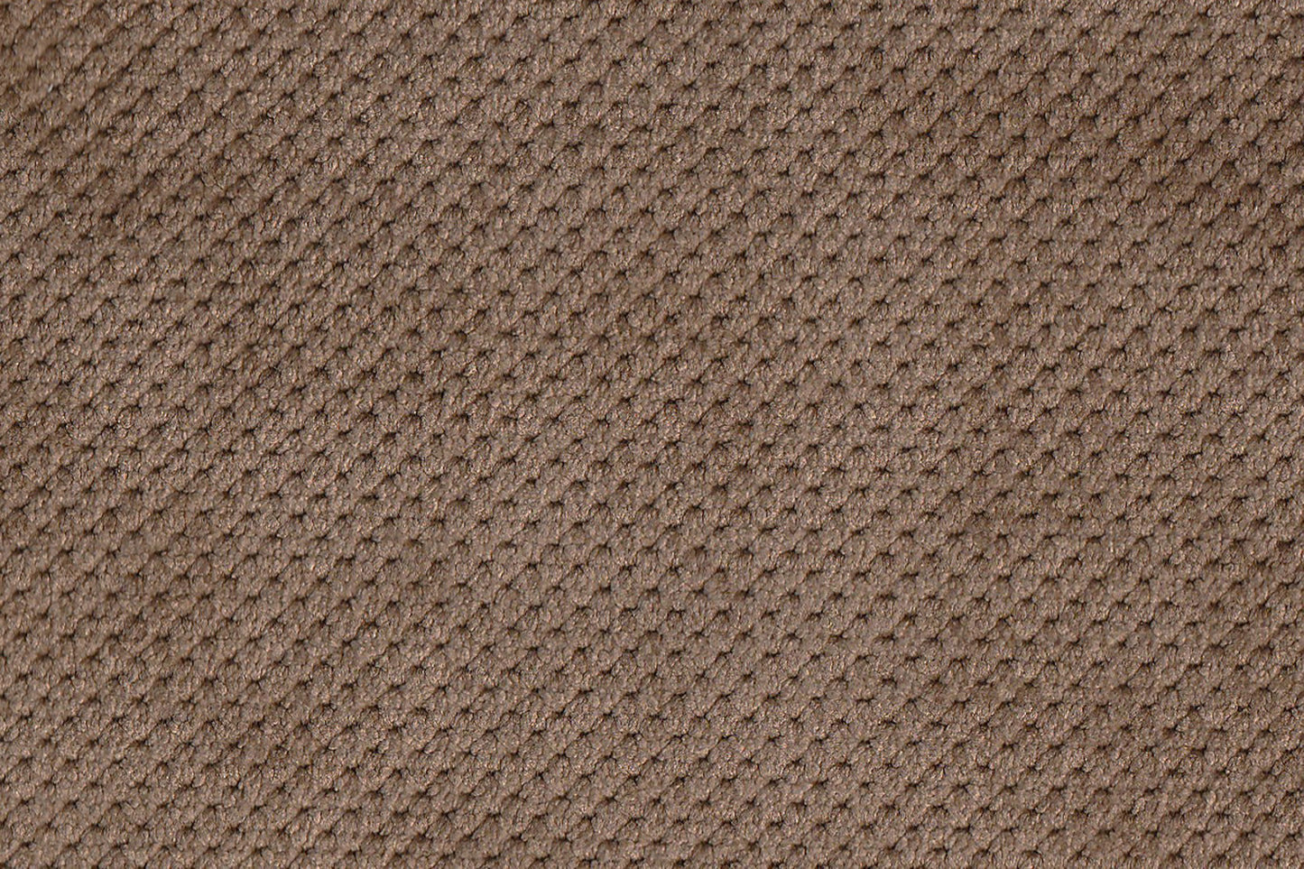 Large L-Shaped Suede Sectional Sofa - Neutral Truffle