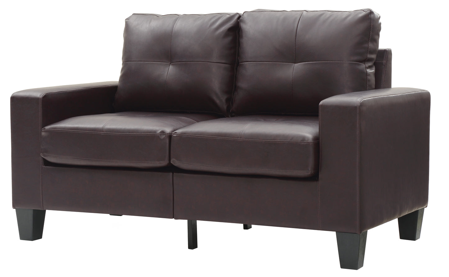 Newbury G464A-L Newbury Modular Loveseat , DARK BROWN