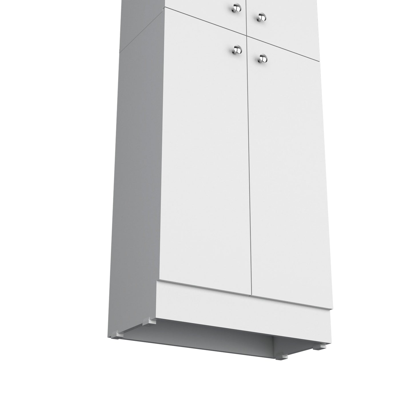 White Kitchen Island with Storage - 11.8 x 23.6 for Dining Room